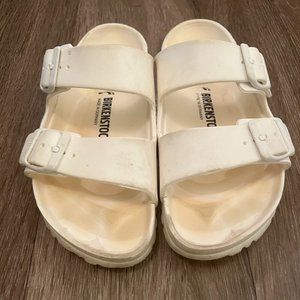 White birkenstocks